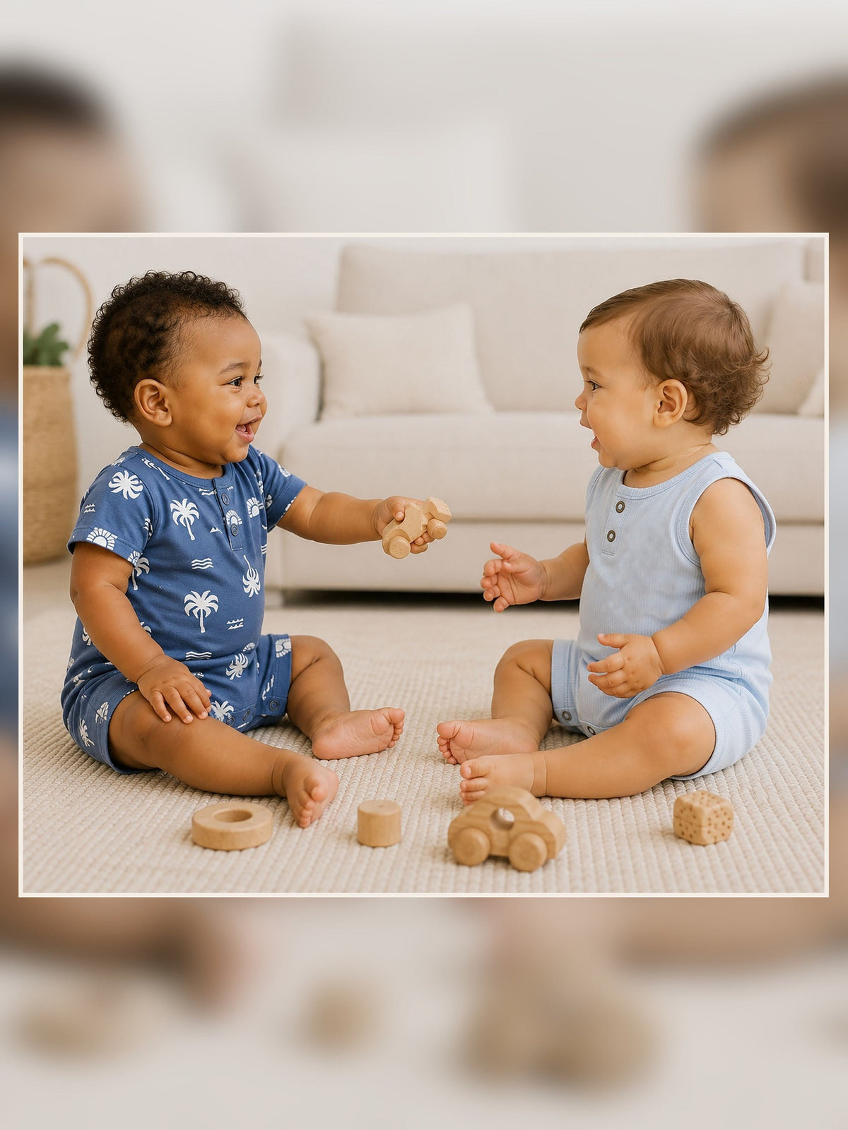 Niki Nova Baby Romper Set Soft Cotton for Baby Boys & Girls