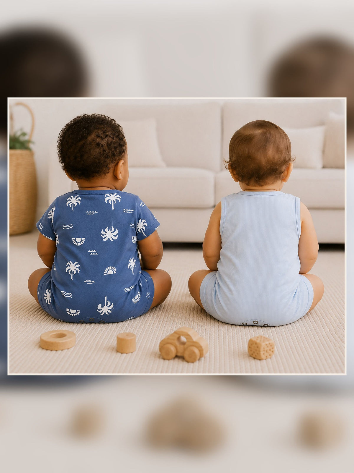 Niki Nova Baby Romper Set Soft Cotton for Baby Boys & Girls