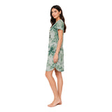 Modern Meadow Collection Women's Striped Sleepwear Dress | Ultra-Soft Breathable Nightwear | Relaxed Fit Lounge & Sleep Shirt