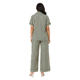 Botanical Ease CollectionÃ¢â€žÂ¢ Women's Premium Floral Sleepwear Co-Ord Set | Ultra-Soft Relaxed Fit Nightwear | Elegant All-Season Loungewear