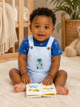 Niki Nova Baby Bodysuit & Bubble Shorts Set Soft Cotton Unisex