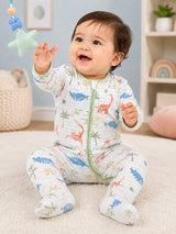 Niki Nova Baby Zip Sleepsuit Soft Cotton for Baby Boys & Girls