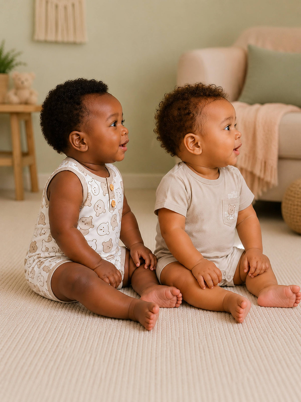 Niki Nova Baby Romper Set Soft Cotton for Baby Boys & Girls
