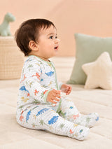 Niki Nova Baby Zip Sleepsuit Soft Cotton for Baby Boys & Girls