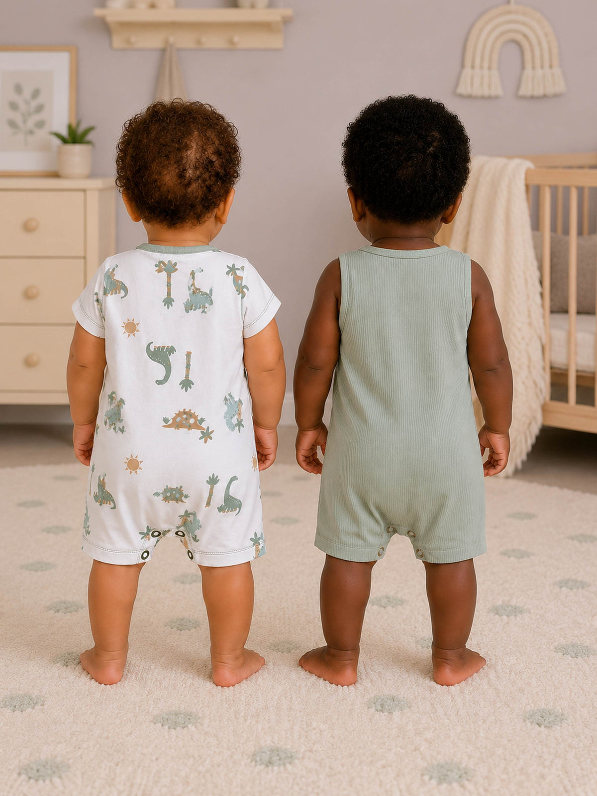 Niki Nova Baby Romper Set Soft Cotton for Baby Boys & Girls
