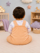 Niki Nova Baby Dungaree Set Soft Ribbed for Baby Boys & Girls