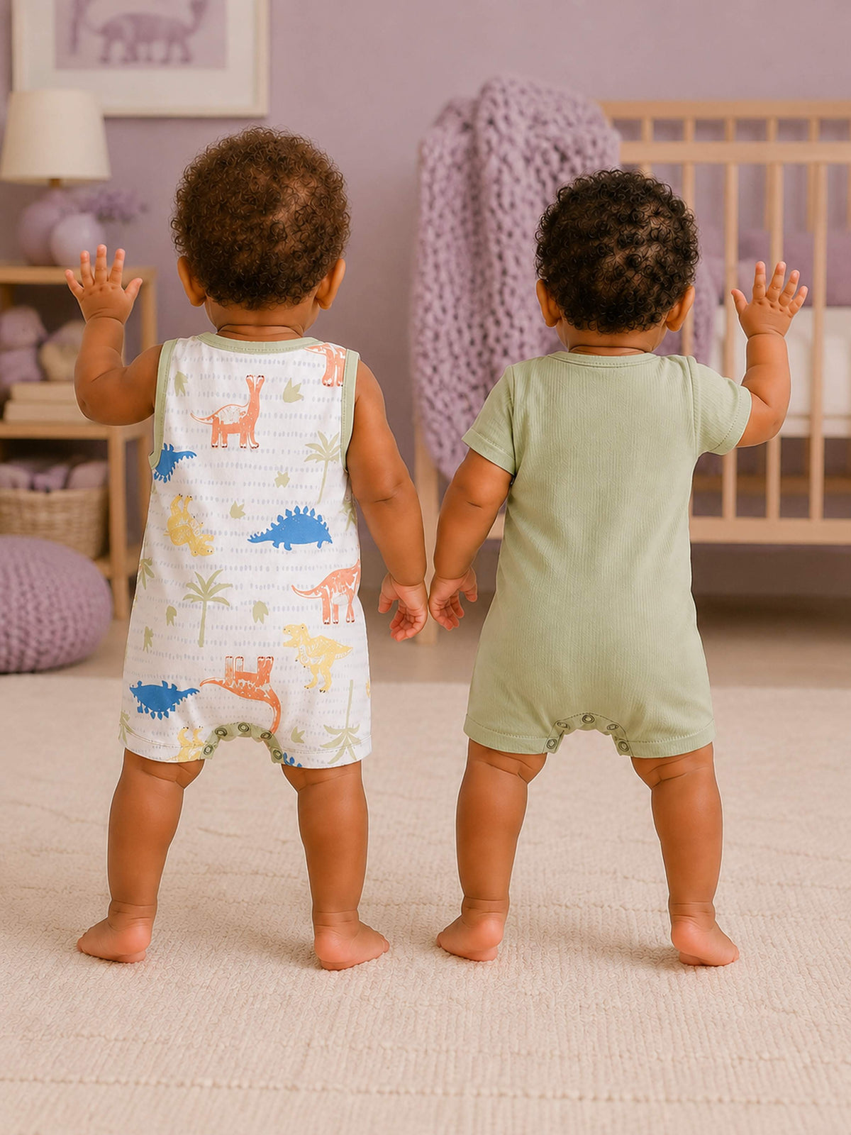 Niki Nova Baby Romper Set Soft Cotton for Baby Boys & Girls
