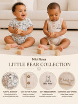 Niki Nova Baby Romper Set Soft Cotton for Baby Boys & Girls