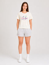 Belina Girl Girl's Cotton Regular Fit T-Shirt & Shorts Co-ord Set