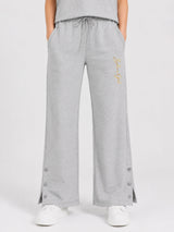 Belina Girl Girl's Cotton Relaxed Fit T-Shirt & Wide Leg Pants Co-ord Set