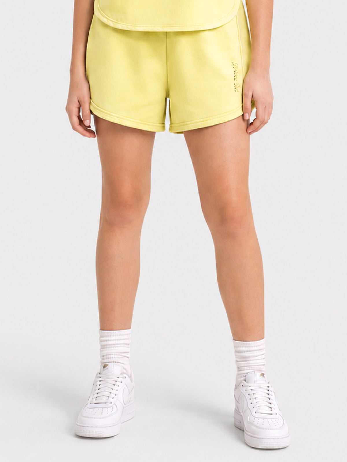 Belina Girl Girl's Cotton Relaxed Fit T-Shirt Shorts Co-Ord Set