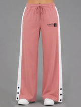 Zarelle Women's Cotton Top and Wide-Leg Trouser Co-Ord Set