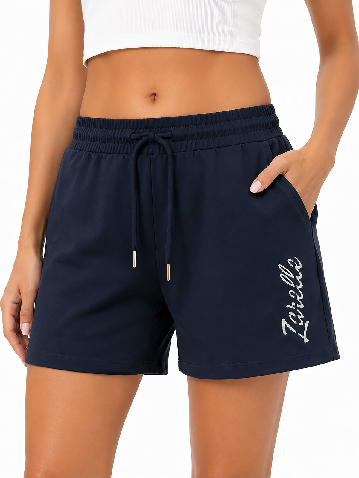Zarelle Women's Cotton T-Shirt and Shorts Co-Ord Set