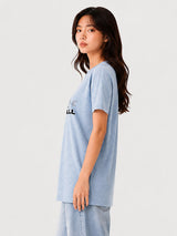 Zarelle Women's Cotton Slub Regular Fit T-Shirt