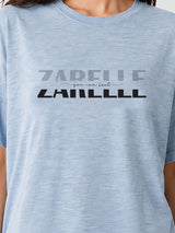Zarelle Women's Cotton Slub Regular Fit T-Shirt