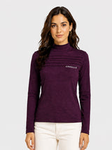 Zarelle Women's Cotton Slub Regular Fit T-Shirt