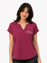 Zarelle Women's Cotton Slub Regular Fit Top