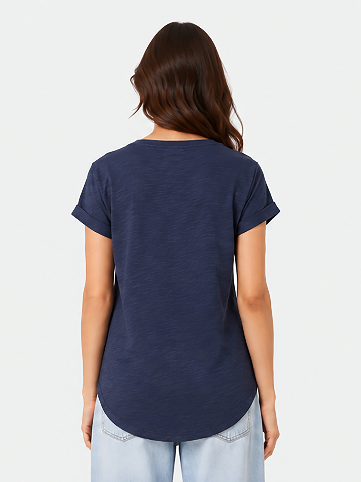 Zarelle Women's Cotton Relaxed Fit T-Shirt