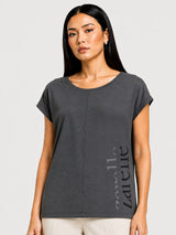 Zarelle Women's Cotton Relaxed Fit T-Shirt