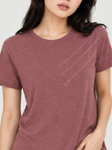 Zarelle Women's Cotton Round Neck T-Shirt