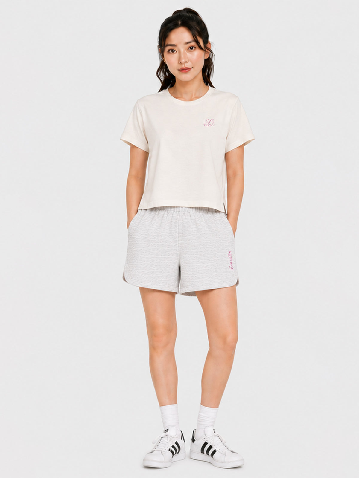 Belina Girl Girls Cotton Relaxed Fit Printed T-Shirt and Shorts Co-ord Set
