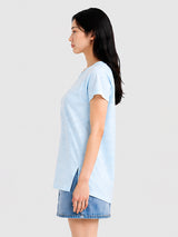 Zarelle Women's Cotton Slub Regular Fit Top