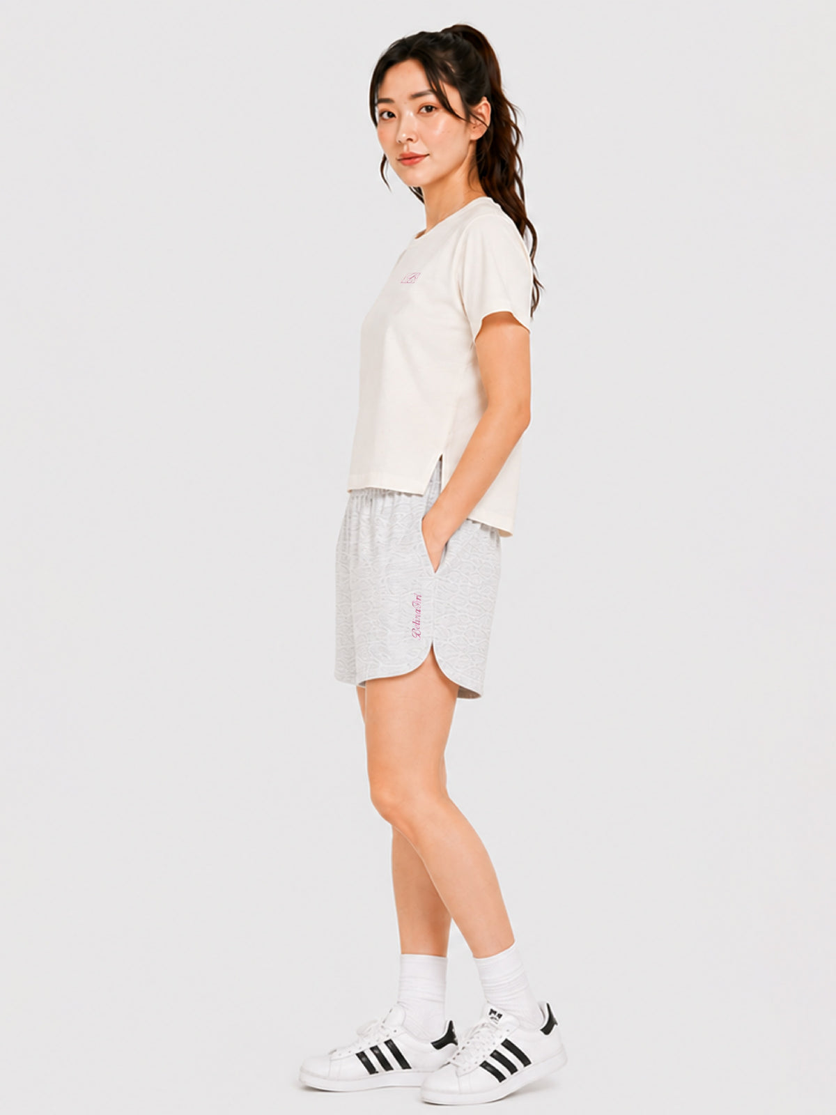 Belina Girl Girls Cotton Relaxed Fit Printed T-Shirt and Shorts Co-ord Set