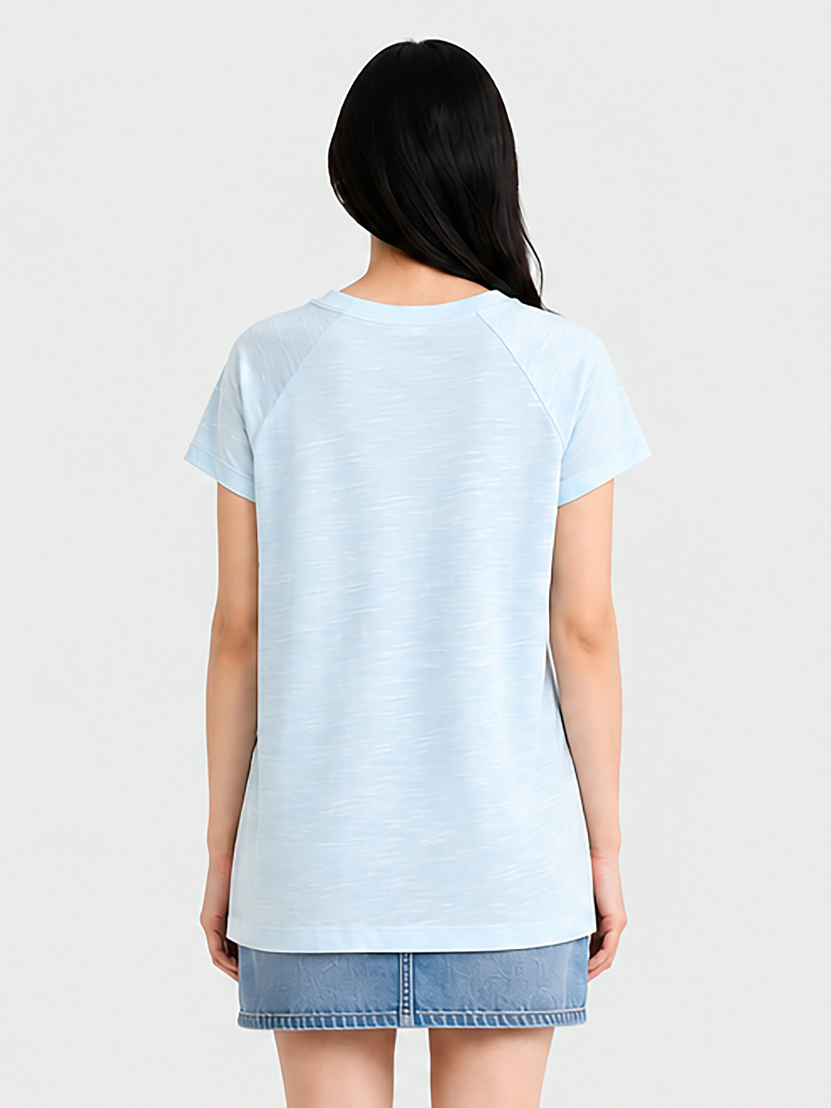 Zarelle Women's Cotton Slub Regular Fit Top