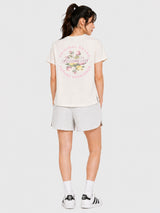 Belina Girl Girls Cotton Relaxed Fit Printed T-Shirt and Shorts Co-ord Set