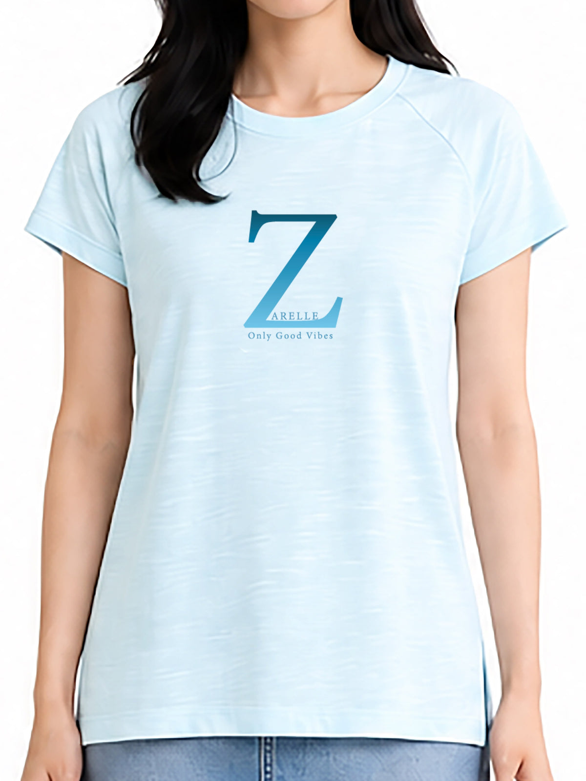 Zarelle Women's Cotton Slub Regular Fit Top