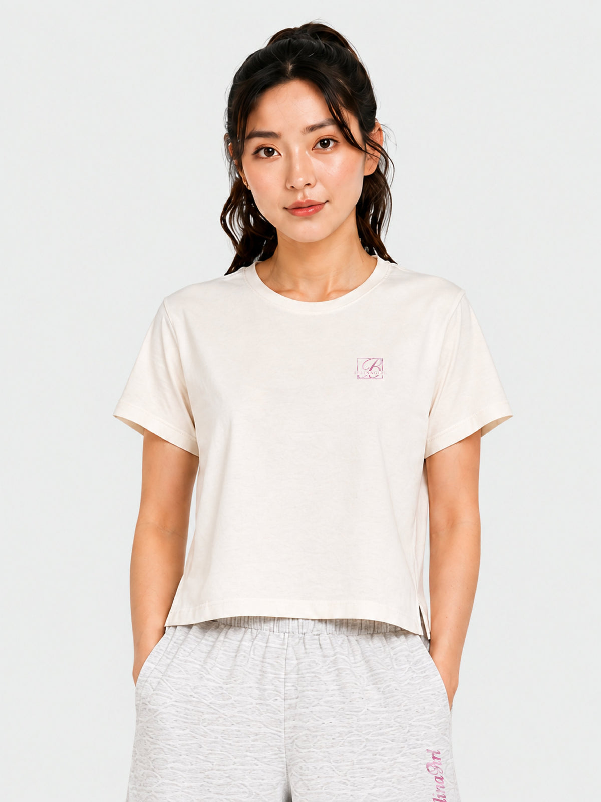 Belina Girl Girls Cotton Relaxed Fit Printed T-Shirt and Shorts Co-ord Set