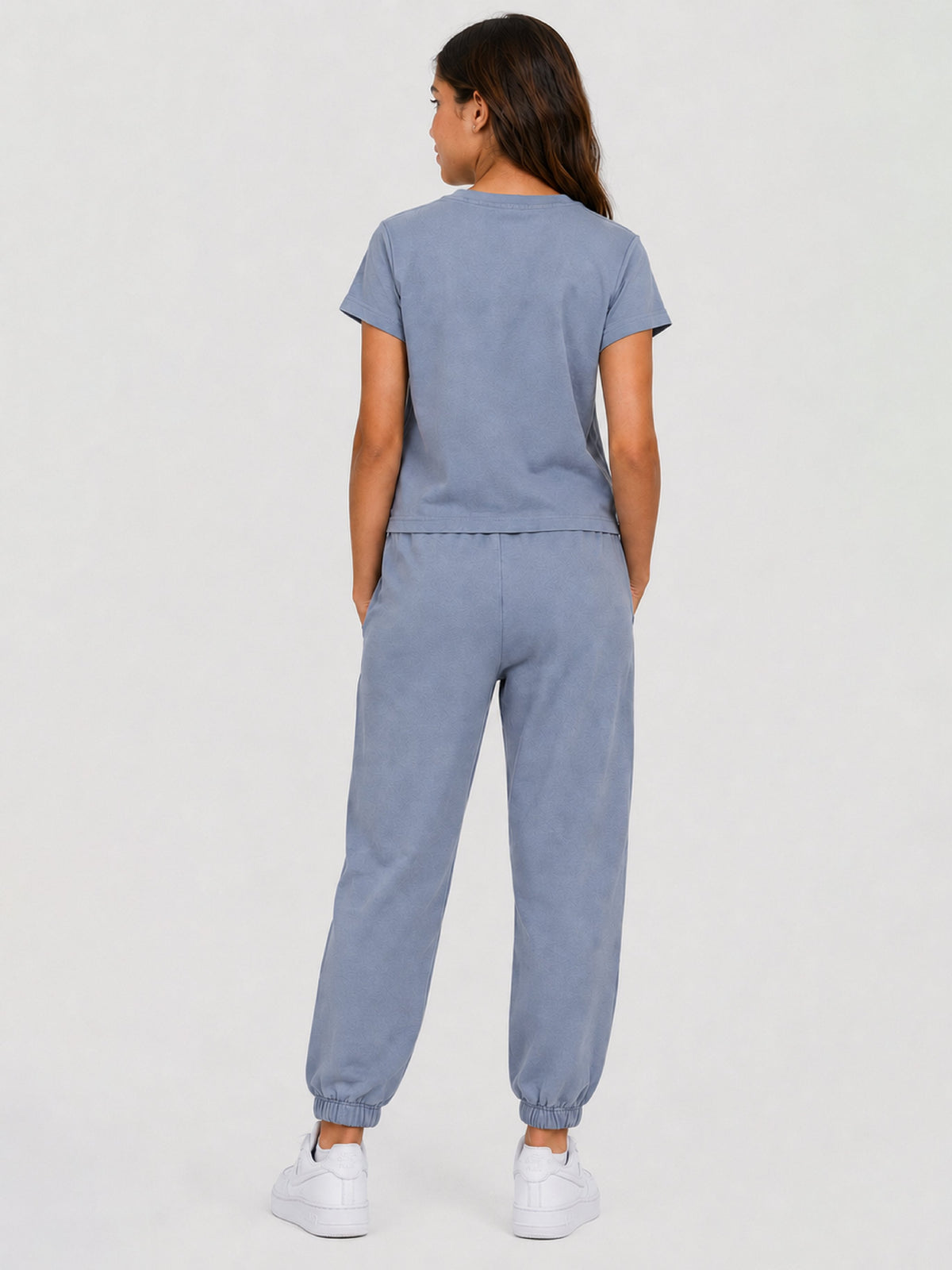 Belina Girl Girls Cotton Relaxed Fit Printed Casual T-Shirt and Jogger Co-ord Set