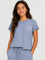 Belina Girl Girls Cotton Relaxed Fit Printed Casual T-Shirt and Jogger Co-ord Set