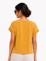 Zarelle Women's Cotton V-Neck Top