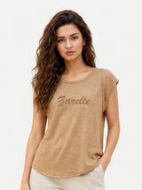 Zarelle Women's  Cotton Relaxed Fit Top