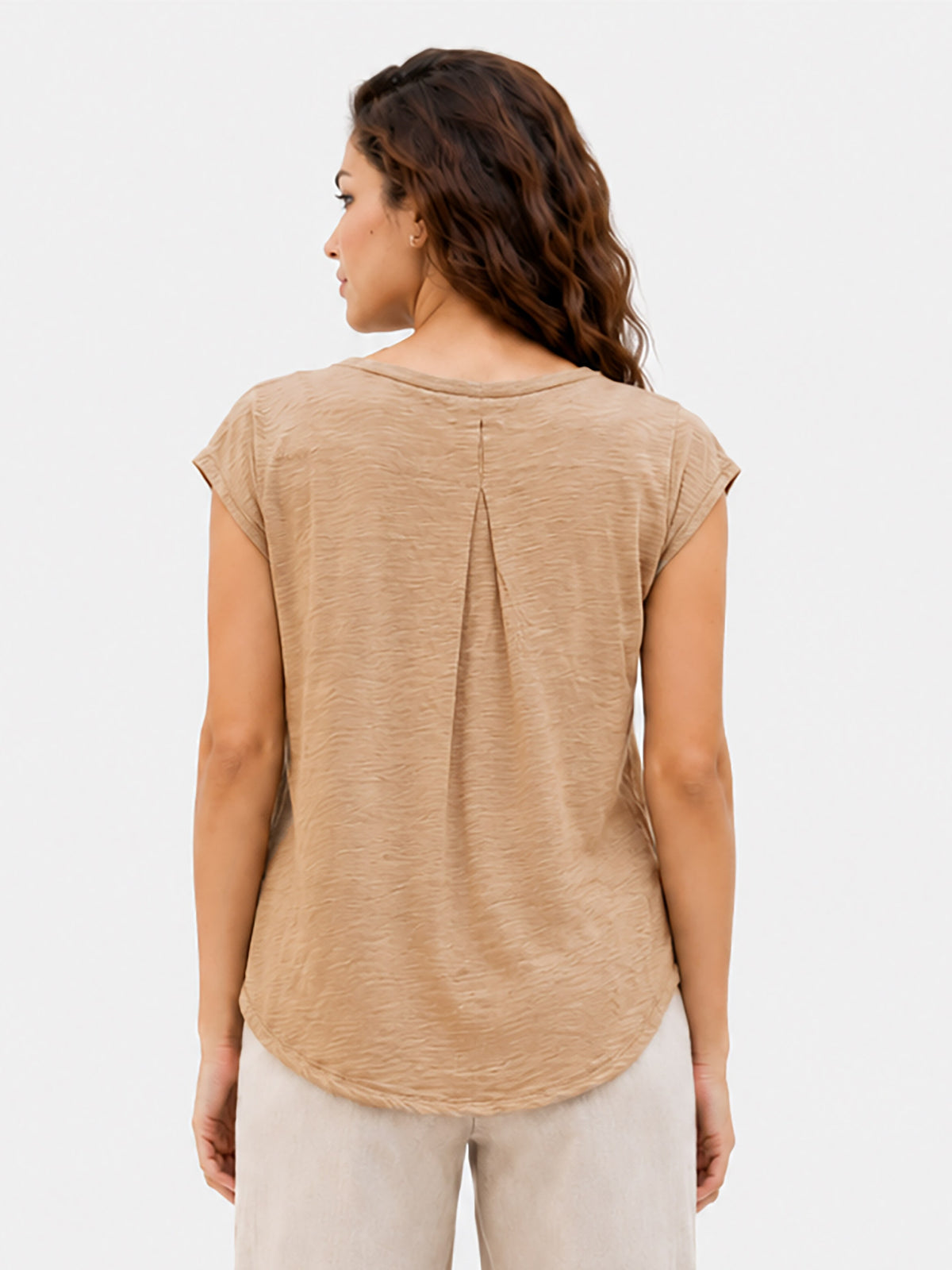 Zarelle Women's  Cotton Relaxed Fit Top