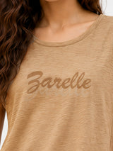 Zarelle Women's  Cotton Relaxed Fit Top