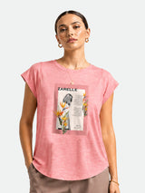 Zarelle Women's Cotton Printed Top
