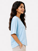 Zarelle Women’s Cotton Relaxed Fit T-Shirt