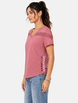 Zarelle Women's Cotton V-Neck T-Shirt