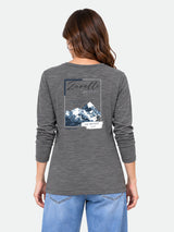 Zarelle Women's Cotton Slub Regular Fit T-Shirt