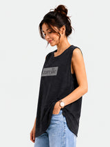Zarelle Women's Cotton Slub Relaxed Fit Top