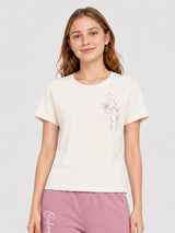 Belina Girl Girls Cotton Regular Fit Printed T-Shirt and Jogger Co-ord Set
