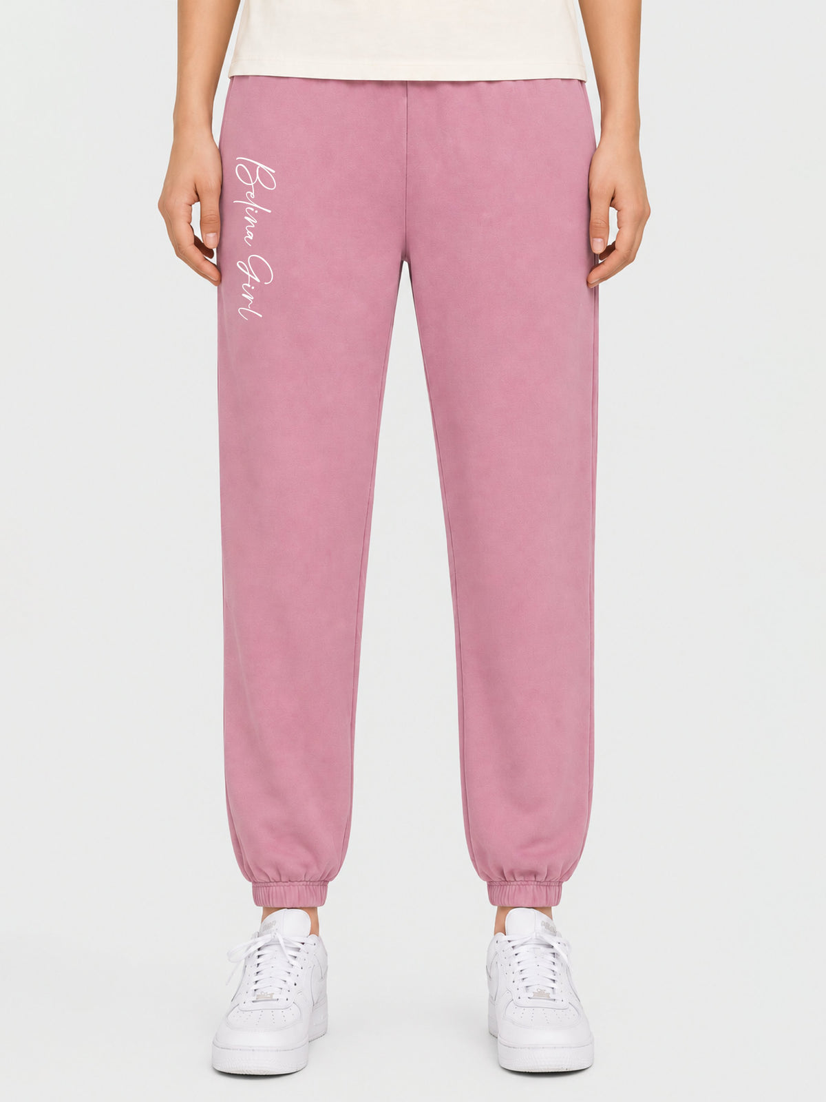 Belina Girl Girls Cotton Regular Fit Printed T-Shirt and Jogger Co-ord Set