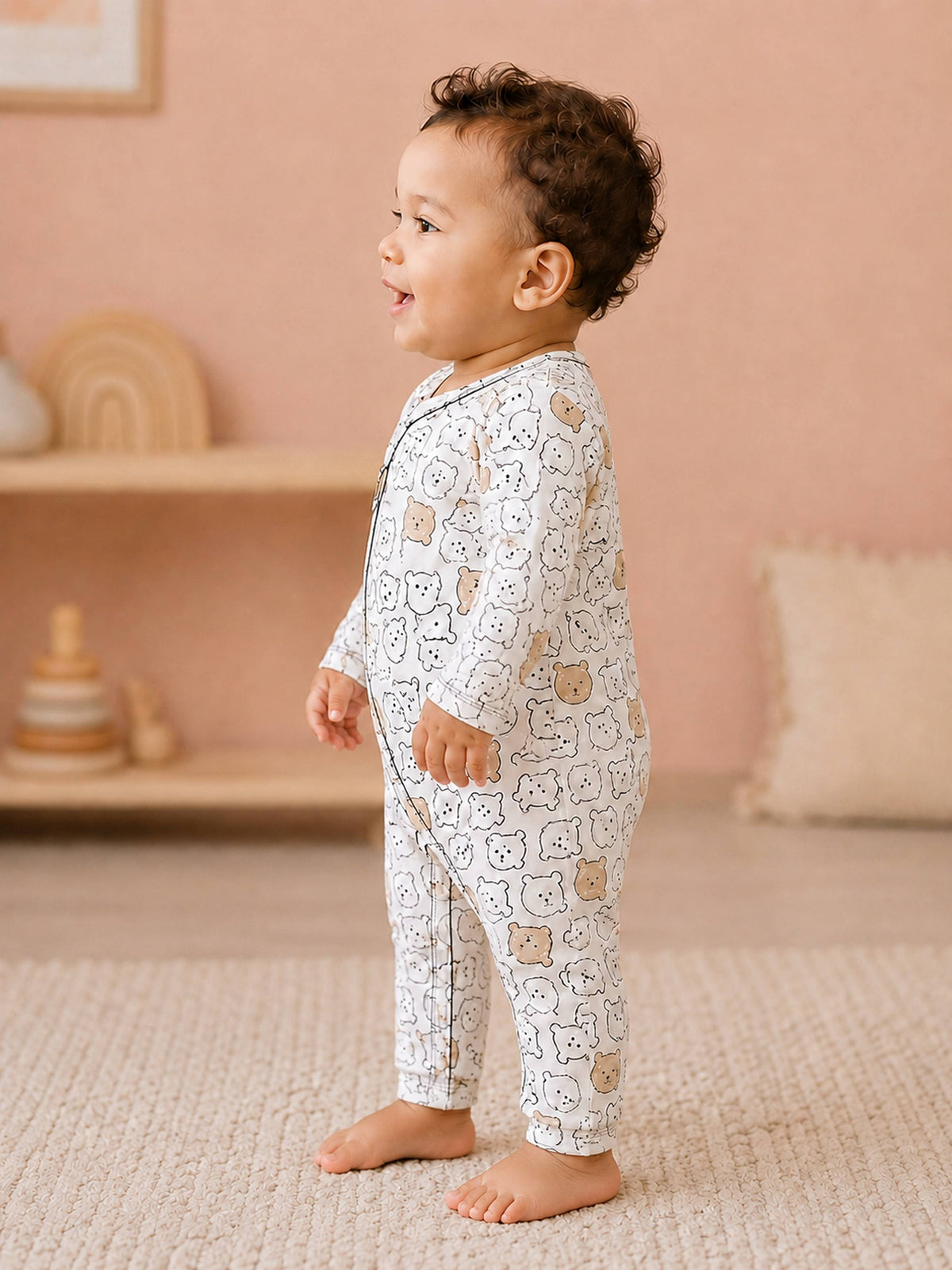 Niki Nova Baby Sleepsuit Soft Cotton for Baby Boys & Girls