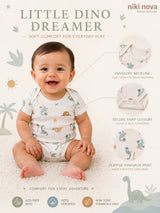 Niki Nova Baby Bodysuit Soft Cotton for Baby Boys & Girls