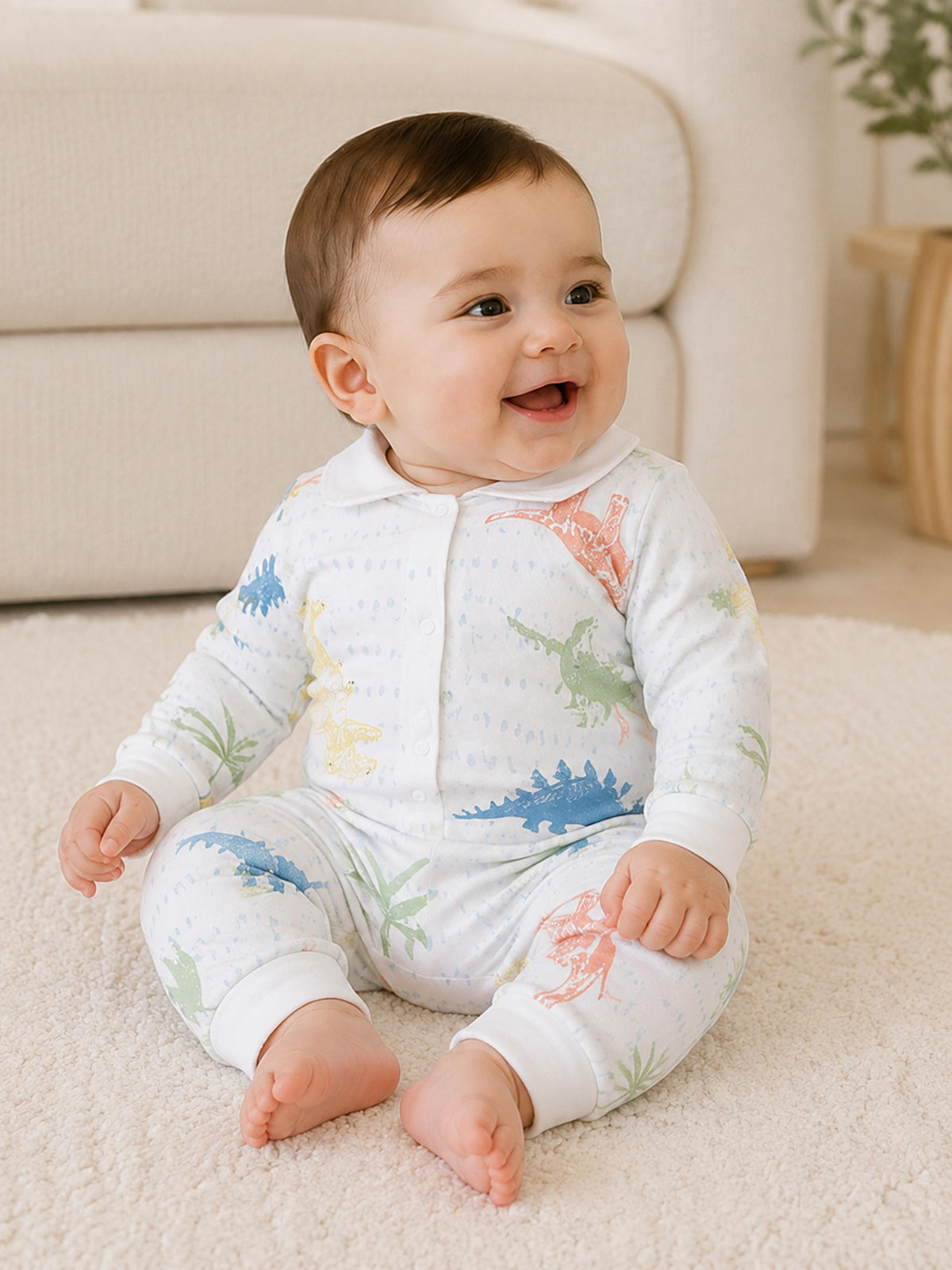 Niki Nova Baby Full Sleeve Romper Soft Cotton for Baby Boys & Girls