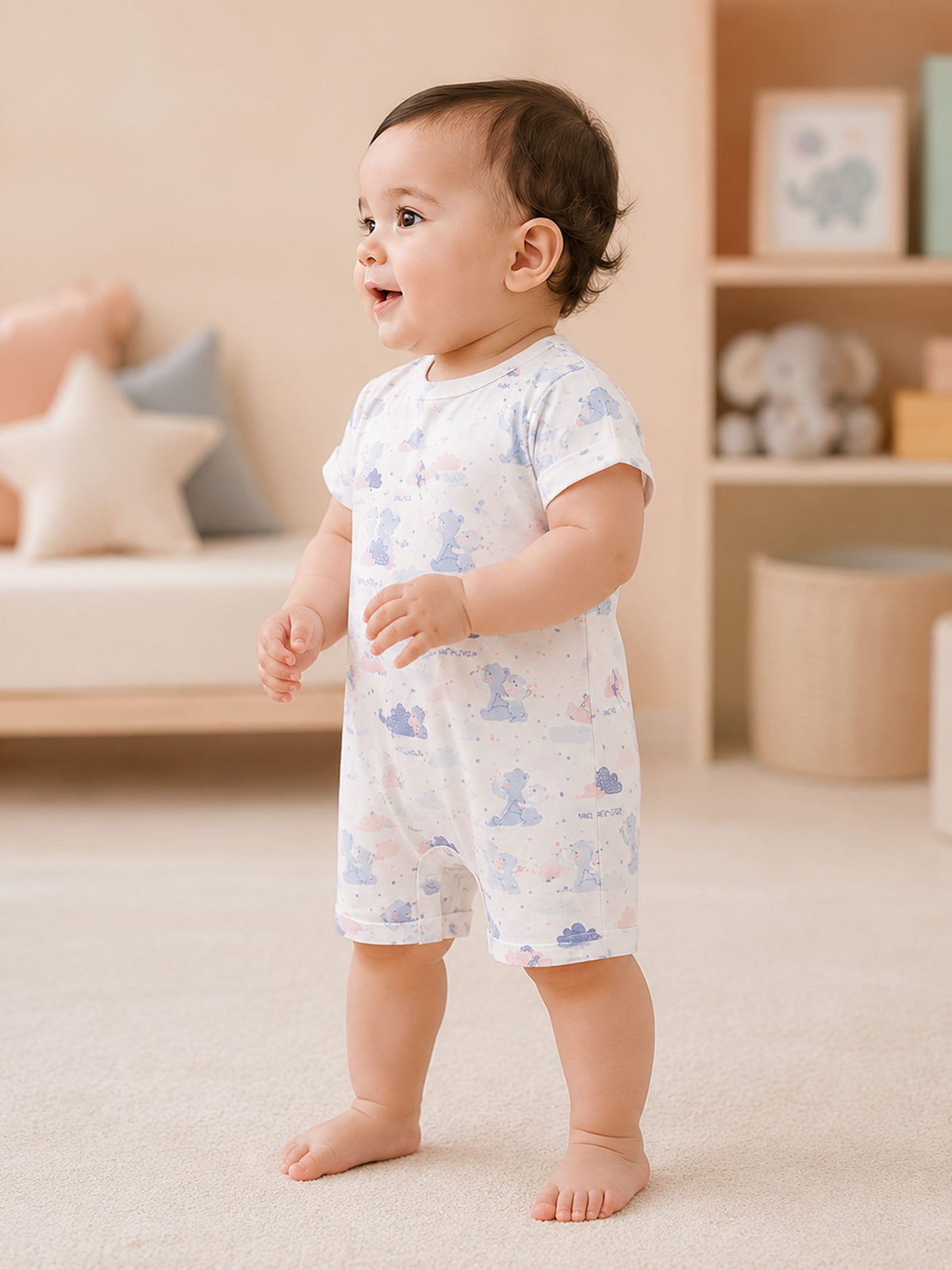 Niki Nova Baby Romper Ultra-Soft Cotton for Baby Boys & Girls