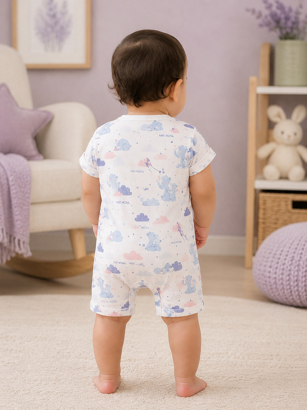 Niki Nova Baby Romper Ultra-Soft Cotton for Baby Boys & Girls