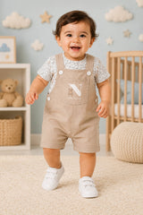 Niki Nova Baby Dungaree Set Soft Cotton for Baby Boys & Girls